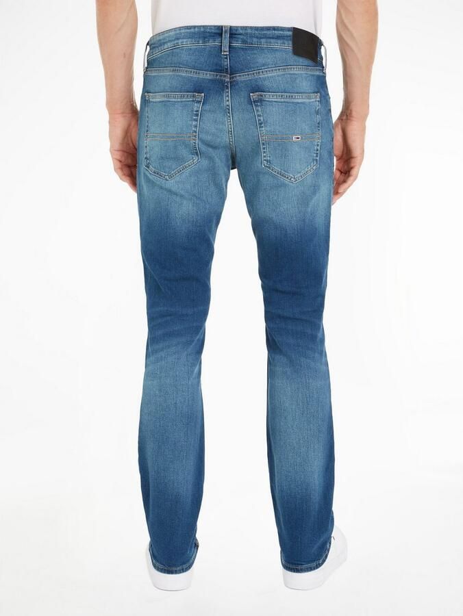 Tommy Jeans Slim fit jeans met labeldetails model 'SCANTON' - Foto 6