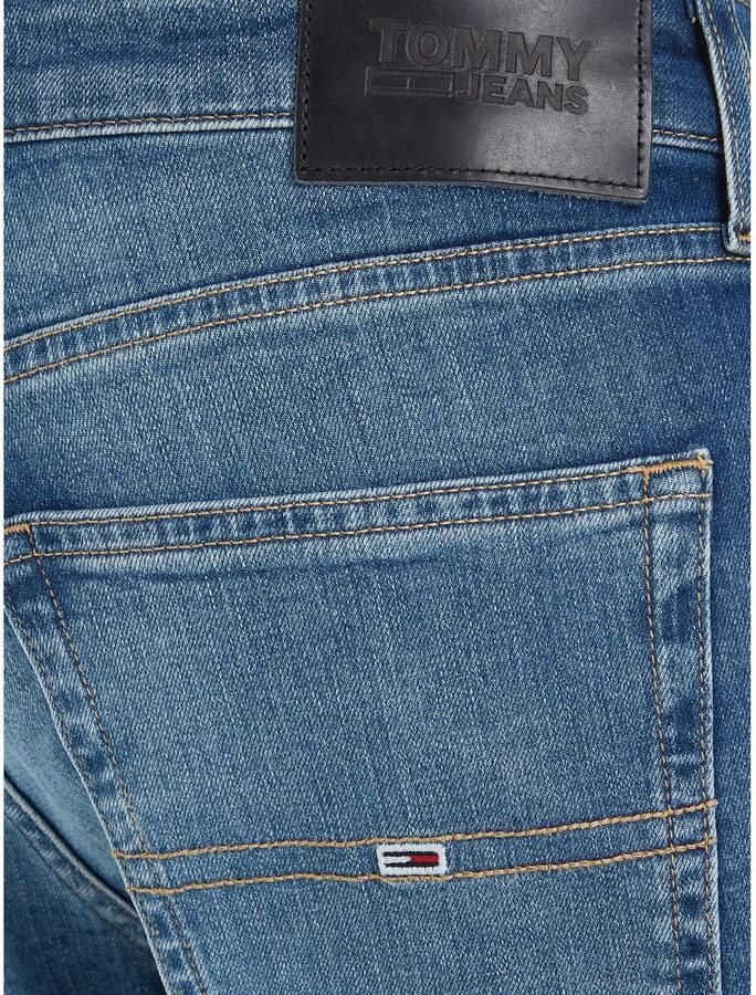 Tommy Jeans Slim fit jeans met labeldetails model 'SCANTON' - Foto 2