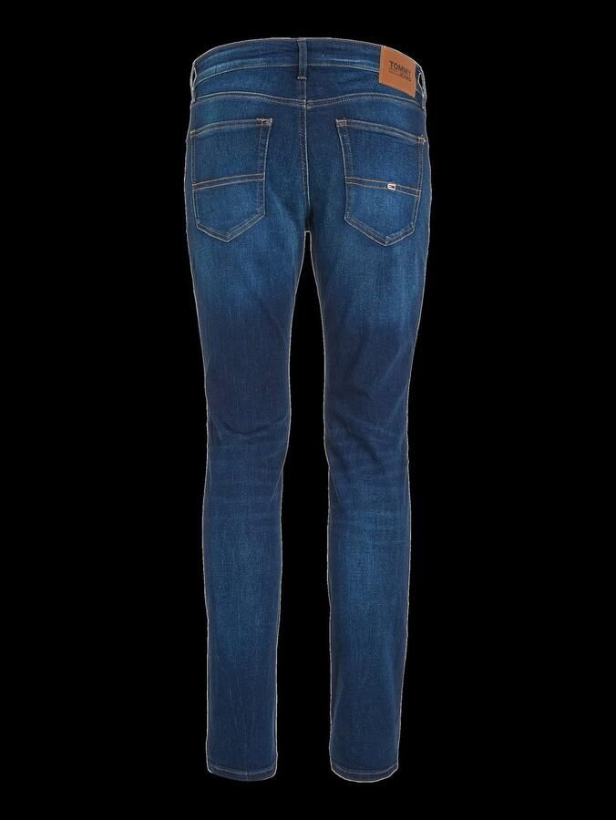 Tommy Jeans Slim fit jeans met labelstitching model 'SCANTON' - Foto 8