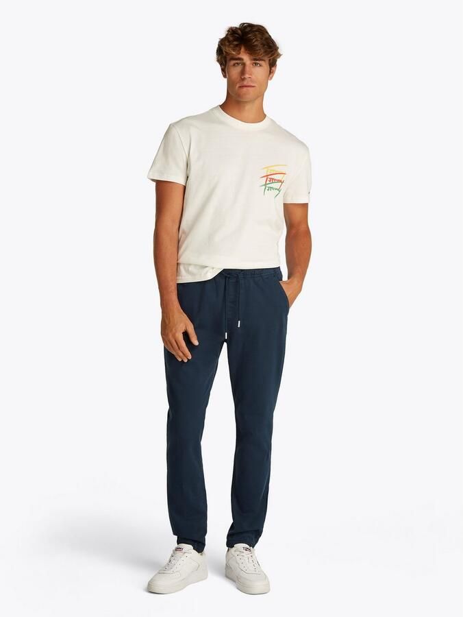Tommy Jeans Tapered fit joggingbroek met tunnelkoord model 'AUSTIN' - Foto 3