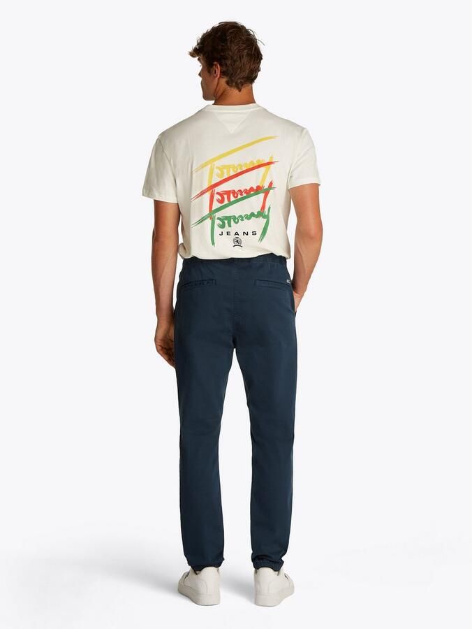 Tommy Jeans Tapered fit joggingbroek met tunnelkoord model 'AUSTIN' - Foto 6