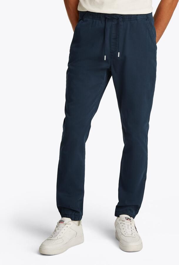 Tommy Jeans Tapered fit joggingbroek met tunnelkoord model 'AUSTIN' - Foto 7