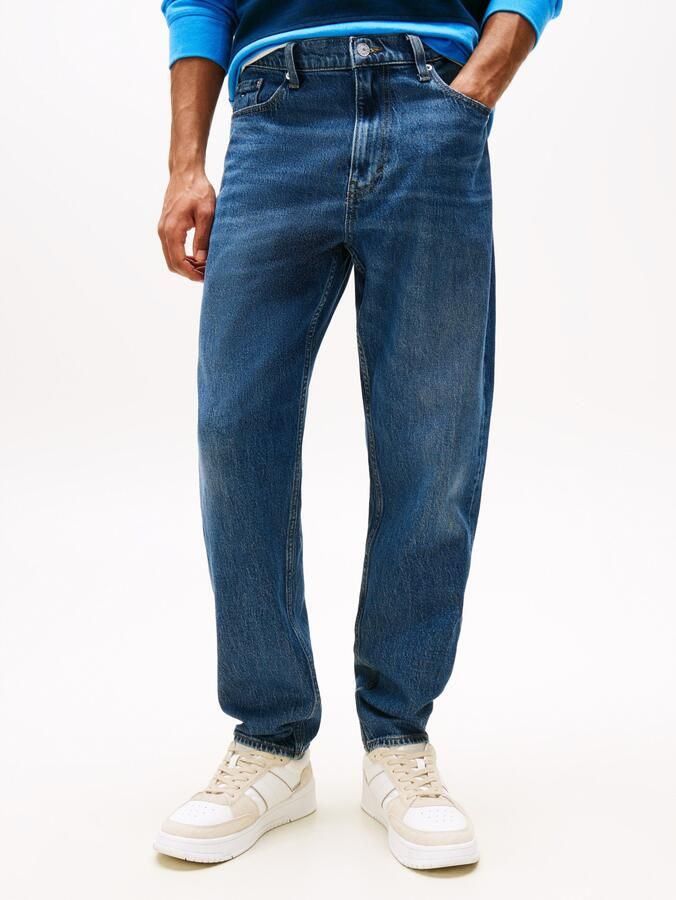 TOMMY JEANS Straight jeans Isaac Relaxed Tapered Relaxed-fit jeans met taps toelopende pijp - Foto 4