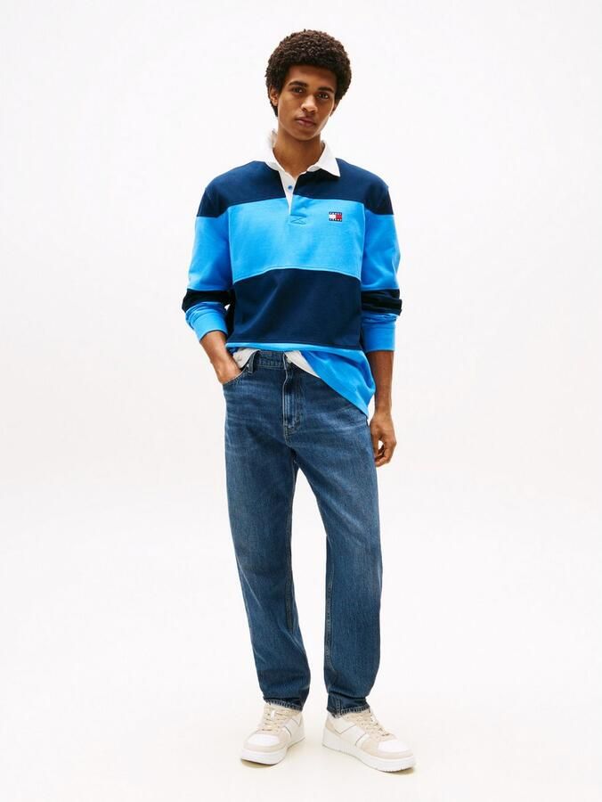 TOMMY JEANS Straight jeans Isaac Relaxed Tapered Relaxed-fit jeans met taps toelopende pijp - Foto 7