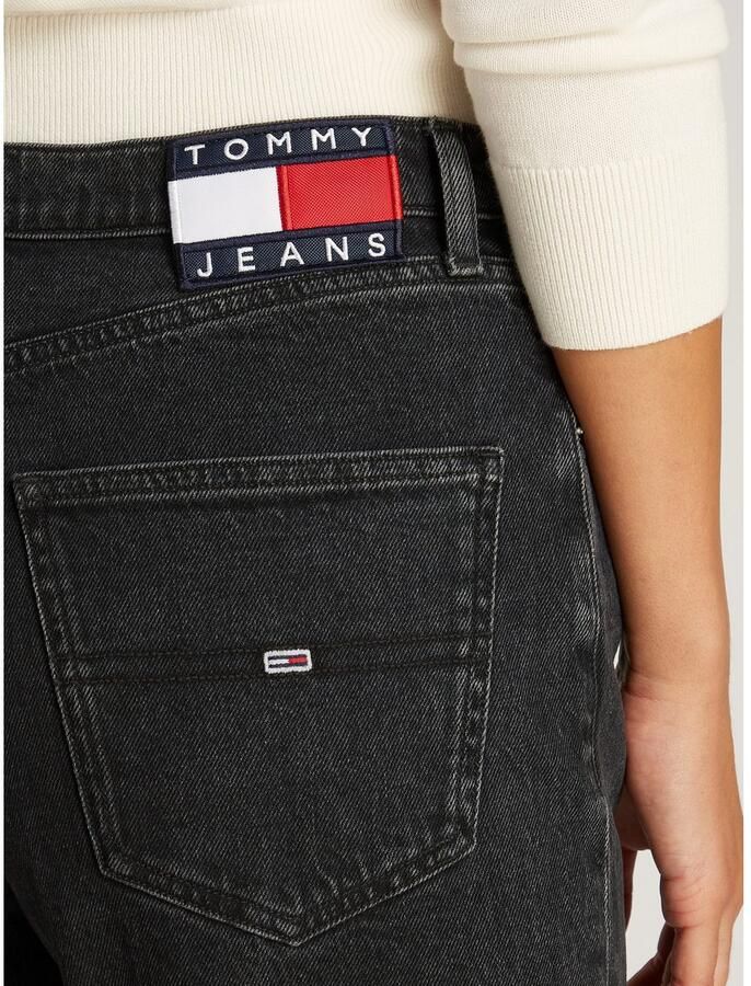 Tommy Jeans Straight fit jeans van katoenmix model 'LAYLA'