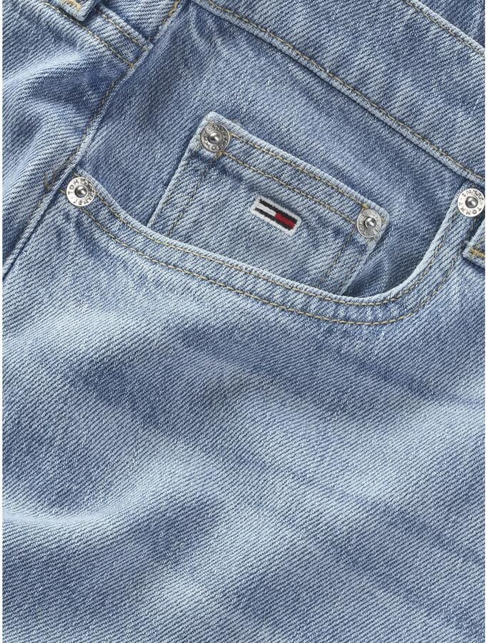 TOMMY JEANS Dames Jeans Layla Hr Slim Straight Ch0115 Lichtblauw - Foto 5