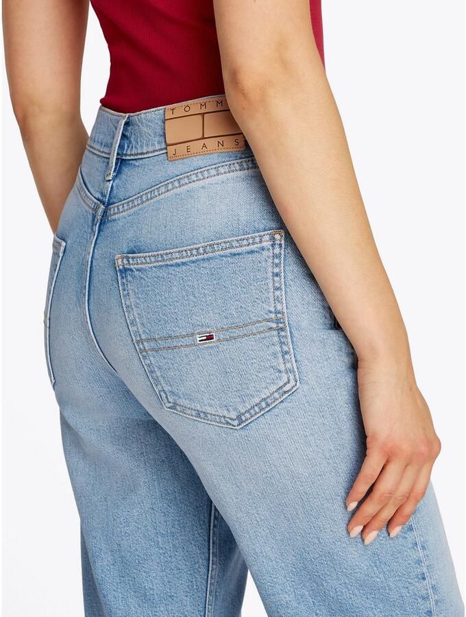 TOMMY JEANS Dames Jeans Layla Hr Slim Str Bi0112 Co Lichtblauw - Foto 7