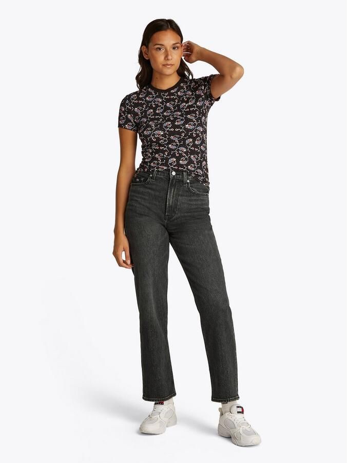 TOMMY JEANS Straight jeans LAYLA HR SLIM STR - Foto 5