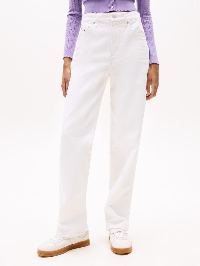 Tommy Jeans Slim fit jeans met rechte pijpen model 'LAYLA' - Foto 2