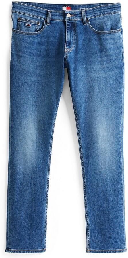 TOMMY JEANS Straight jeans SCANTON SLIM Met merkenlabel van leer achter - Foto 10