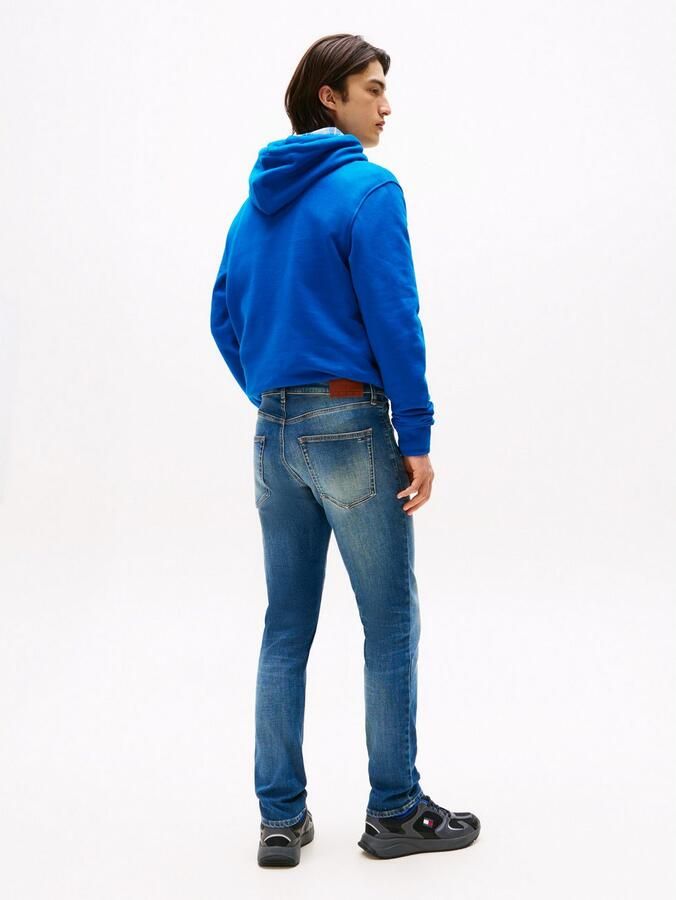 TOMMY JEANS Straight jeans SCANTON SLIM Met merkenlabel van leer achter - Foto 8