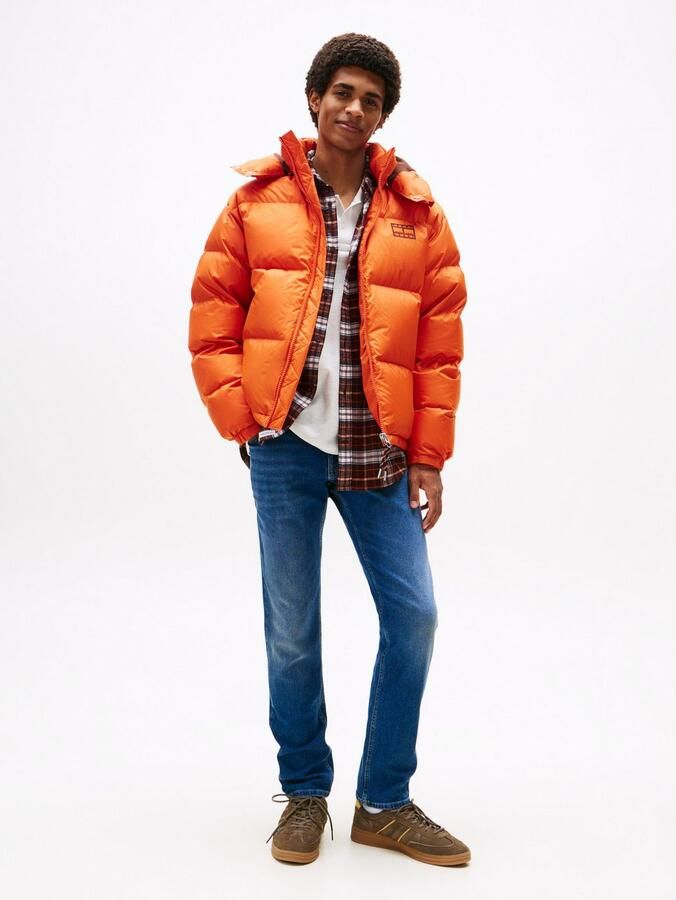 TOMMY JEANS Straight jeans SCANTON SLIM Met merkenlabel van leer achter - Foto 2