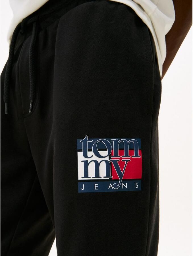 TOMMY JEANS Sweatbroek TJM RWB FLAG Joggingbroek print elastische band slim fit