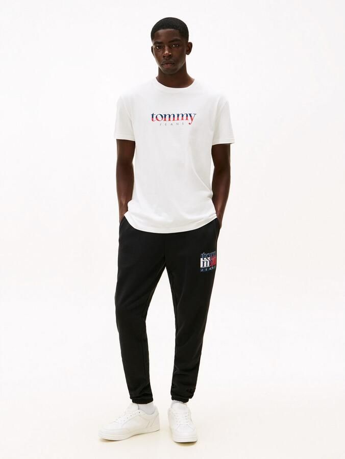 TOMMY JEANS Sweatbroek TJM RWB FLAG Joggingbroek print elastische band slim fit - Foto 2