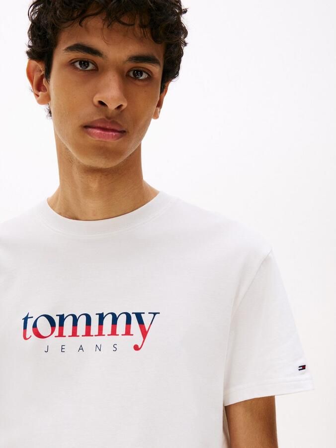 TOMMY JEANS Sweatbroek TJM RWB FLAG Joggingbroek print elastische band slim fit - Foto 6