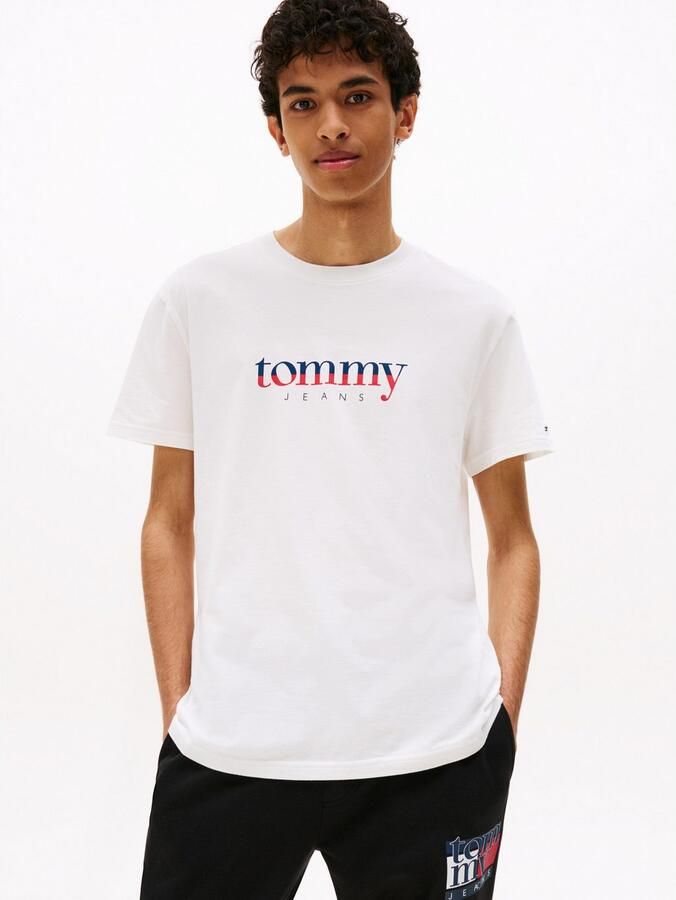 TOMMY JEANS Sweatbroek TJM RWB FLAG Joggingbroek print elastische band slim fit - Foto 7