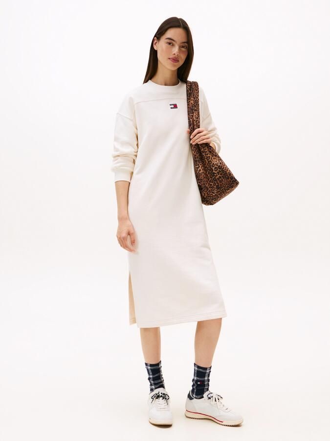 TOMMY JEANS Sweatjurk TJW BADGE SWEAT MIDI DRESS - Foto 5