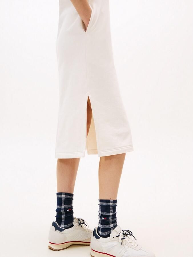 TOMMY JEANS Sweatjurk TJW BADGE SWEAT MIDI DRESS - Foto 3