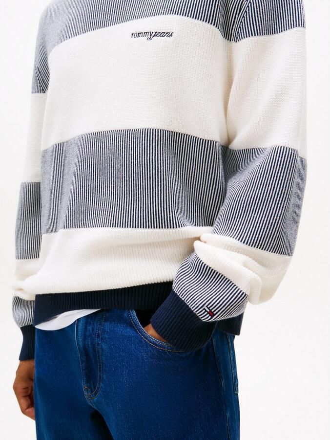 TOMMY JEANS Sweatshirt SCRIPT SWEAT Regular fit met ronde hals - Foto 2