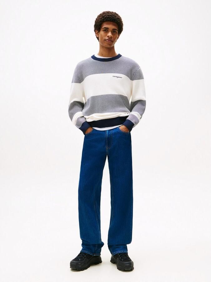 TOMMY JEANS Sweatshirt SCRIPT SWEAT Regular fit met ronde hals - Foto 3