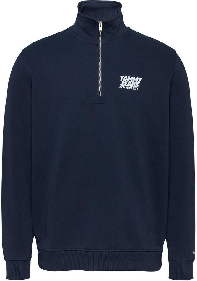 TOMMY JEANS Sweatshirt TJM REG BUBBLE QRTR ZIP FRNT BCK - Foto 5
