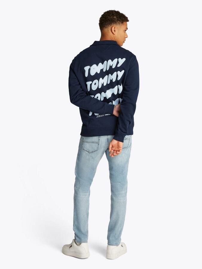 TOMMY JEANS Sweatshirt TJM REG BUBBLE QRTR ZIP FRNT BCK - Foto 4