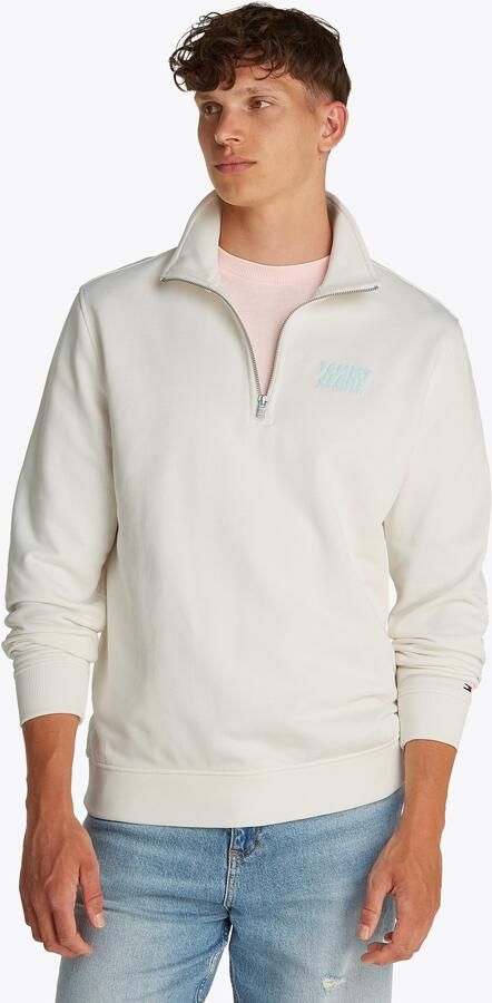 TOMMY JEANS Sweatshirt TJM REG BUBBLE QRTR ZIP FRNT BCK - Foto 6