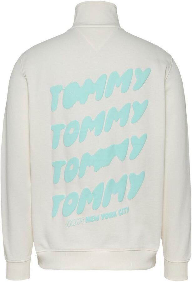 TOMMY JEANS Sweatshirt TJM REG BUBBLE QRTR ZIP FRNT BCK - Foto 5