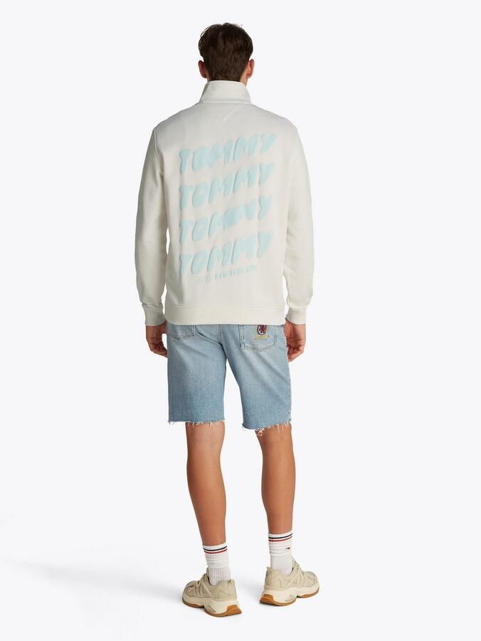 TOMMY JEANS Sweatshirt TJM REG BUBBLE QRTR ZIP FRNT BCK - Foto 4