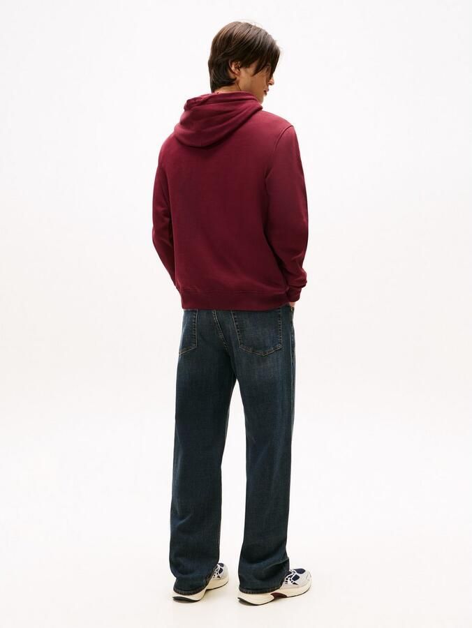 TOMMY JEANS Sweatshirt TJM REG ESSENTIAL FLAG HOOD EXT met bedrukte merklogo op borsthoogte - Foto 3