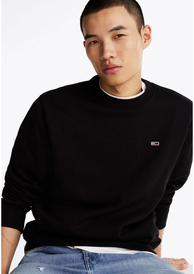 TOMMY JEANS Sweatshirt TJM REG S FLAG CREW Met geborduurd merklogo op borsthoogte - Foto 3