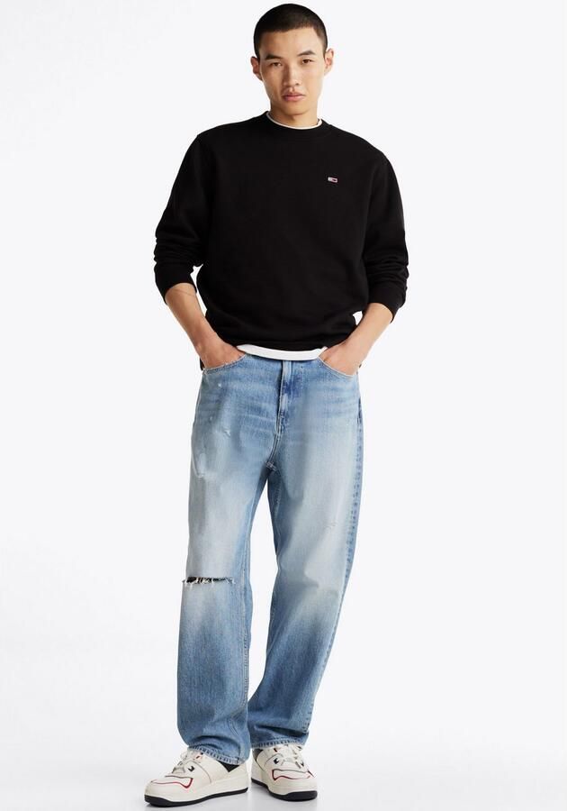 TOMMY JEANS Sweatshirt TJM REG S FLAG CREW Met geborduurd merklogo op borsthoogte - Foto 4