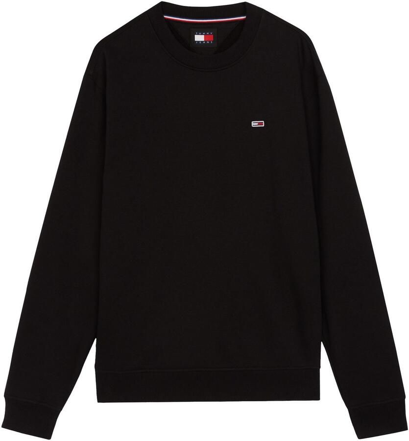 TOMMY JEANS Sweatshirt TJM REG S FLAG CREW Met geborduurd merklogo op borsthoogte