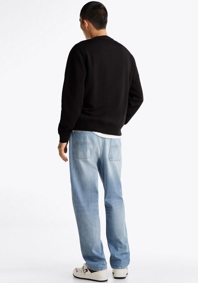 TOMMY JEANS Sweatshirt TJM REG S FLAG CREW Met geborduurd merklogo op borsthoogte - Foto 5