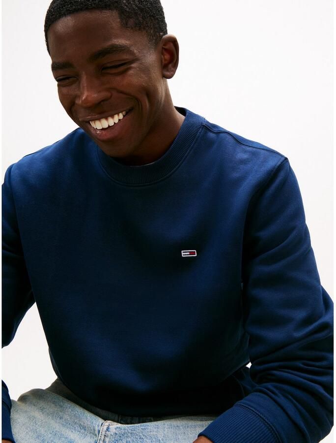 TOMMY JEANS Sweatshirt TJM REG S FLAG CREW Met geborduurd merklogo op borsthoogte - Foto 2