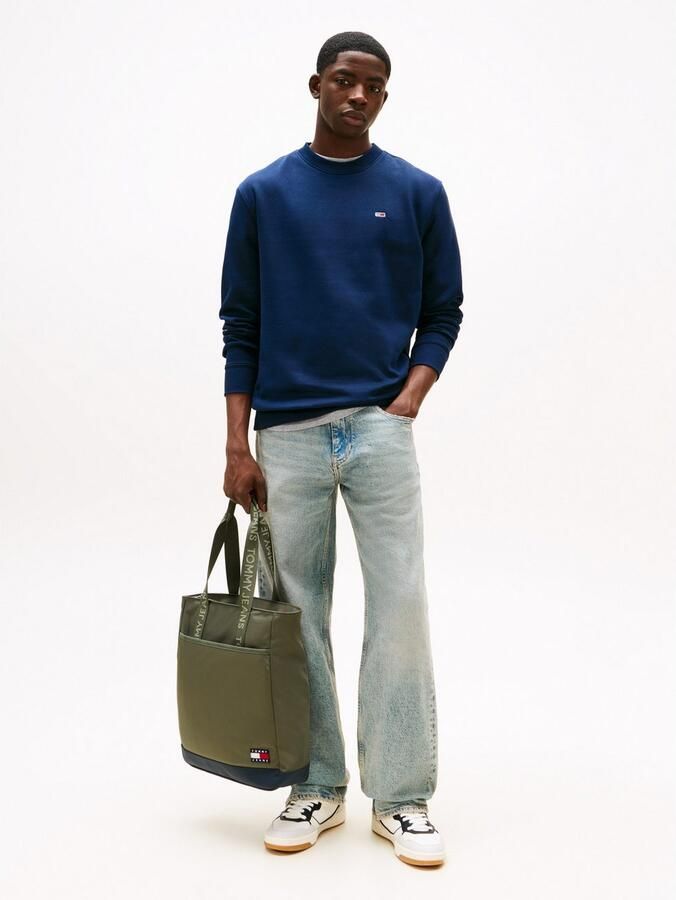 TOMMY JEANS Sweatshirt TJM REG S FLAG CREW Met geborduurd merklogo op borsthoogte - Foto 3