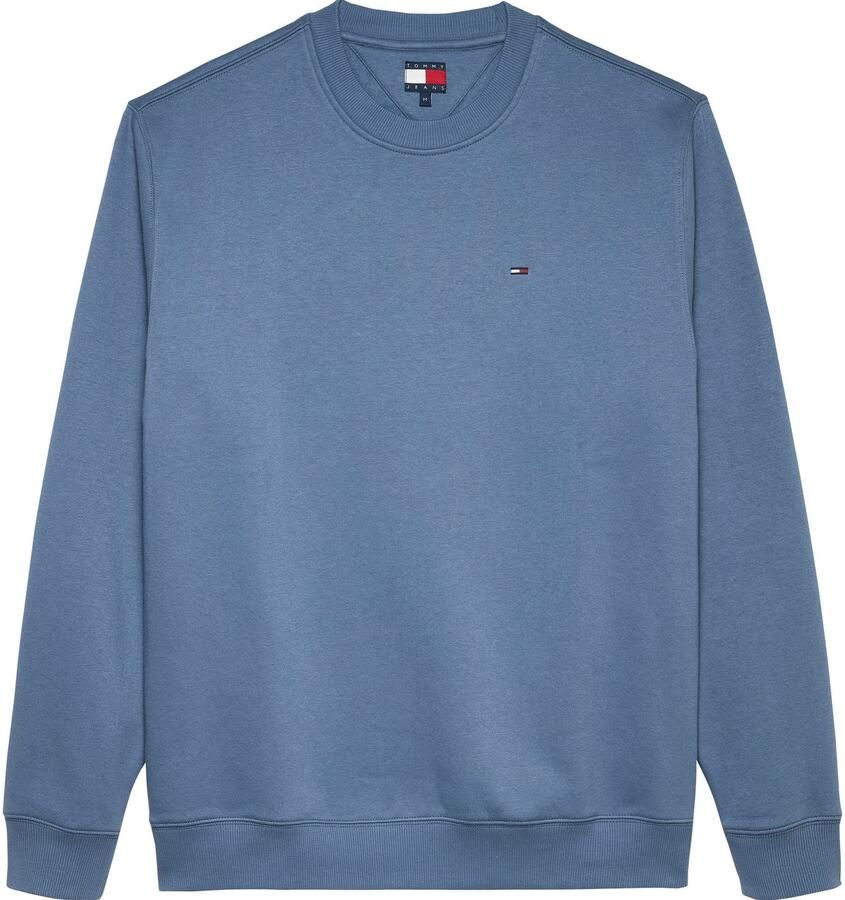 TOMMY JEANS Sweatshirt TJM REG S FLAG CREW Met geborduurd merklogo op borsthoogte - Foto 7