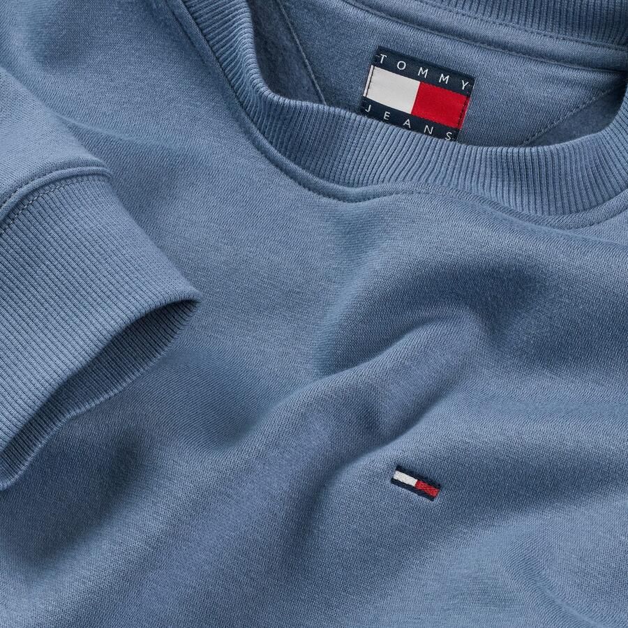 TOMMY JEANS Sweatshirt TJM REG S FLAG CREW Met geborduurd merklogo op borsthoogte - Foto 6