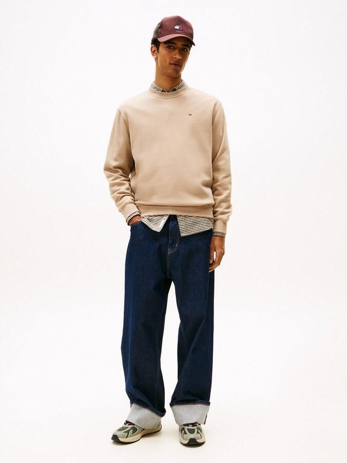 TOMMY JEANS Sweatshirt TJM REG S FLAG CREW Met geborduurd merklogo op borsthoogte - Foto 3