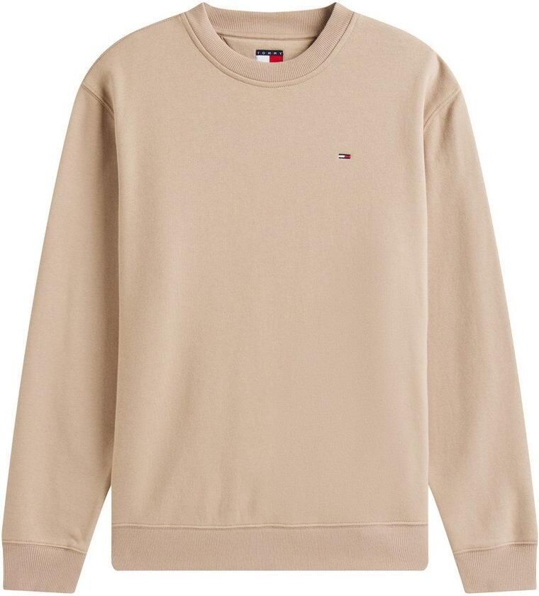 TOMMY JEANS Sweatshirt TJM REG S FLAG CREW Met geborduurd merklogo op borsthoogte