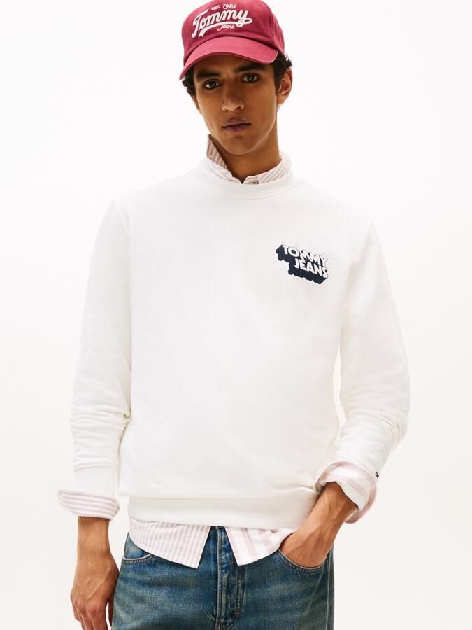 TOMMY JEANS Sweatshirt TJM REG STACK CREW EXT - Foto 4
