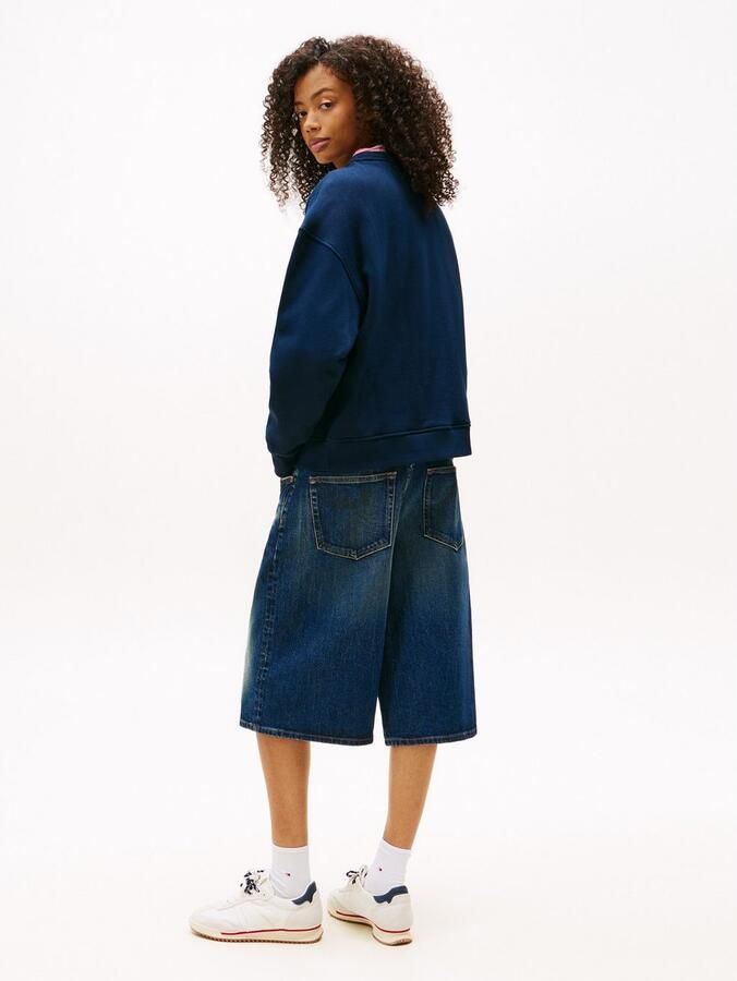 TOMMY JEANS Sweatshirt TJW BXY BADGE met drop-shoulder design en logo aan de voorkant - Foto 2