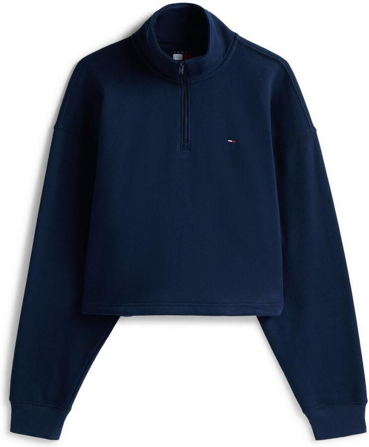 TOMMY JEANS Sweatshirt TJW BXY CRP 1 4 ZIP MOCK NECK
