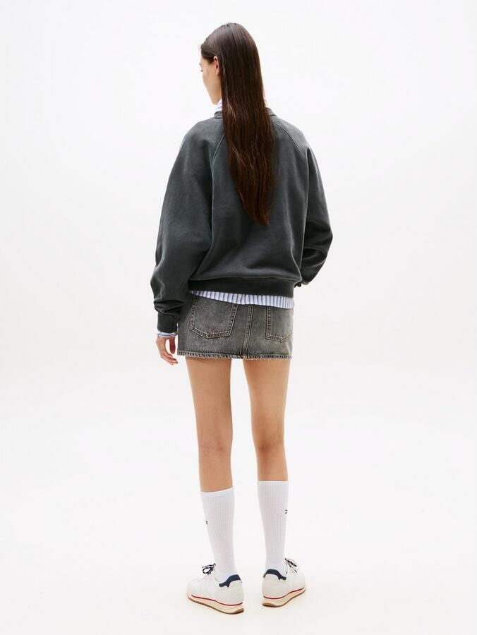 TOMMY JEANS Sweatshirt TJW BXY LEOPARD VARSITY CREW - Foto 4