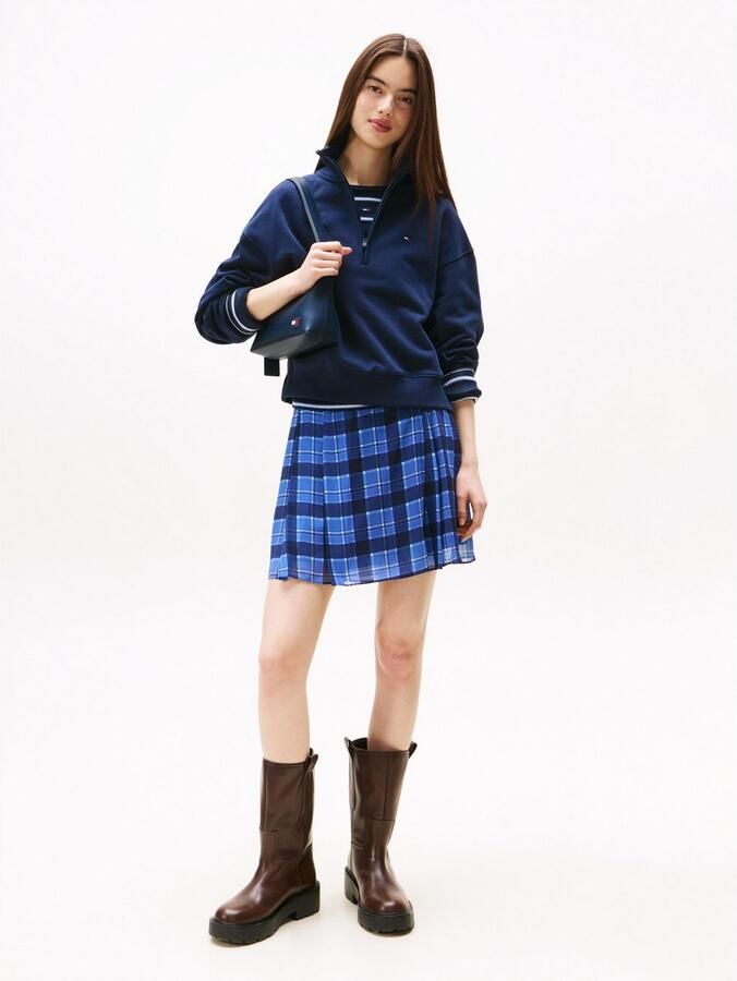 TOMMY JEANS Sweatshirt TJW BXY S-FLAG 1 4 ZIP - Foto 3