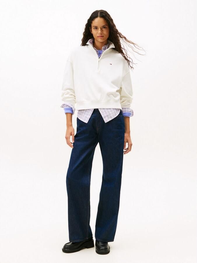 TOMMY JEANS Sweatshirt TJW BXY S-FLAG 1 4 ZIP - Foto 3