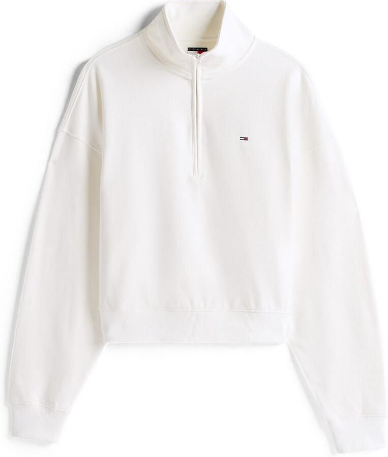 TOMMY JEANS Sweatshirt TJW BXY S-FLAG 1 4 ZIP