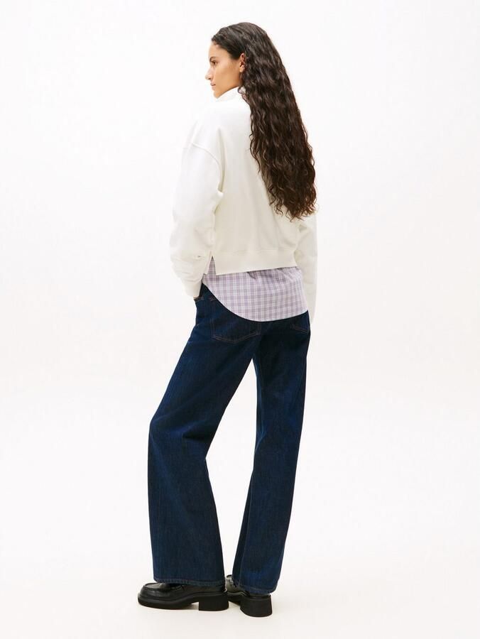 TOMMY JEANS Sweatshirt TJW BXY S-FLAG 1 4 ZIP - Foto 4