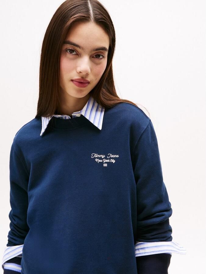 TOMMY JEANS Sweatshirt TJW REG ESS LOGO 1 CREW EXT - Foto 2