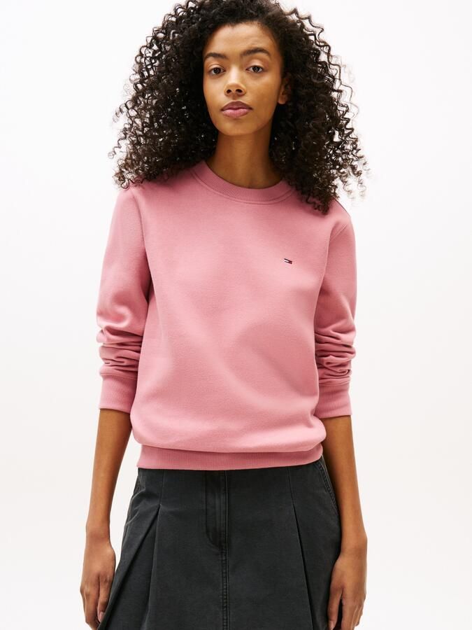 Tommy Hilfiger Regular Small Flag Logo Sweater Dames - Foto 4